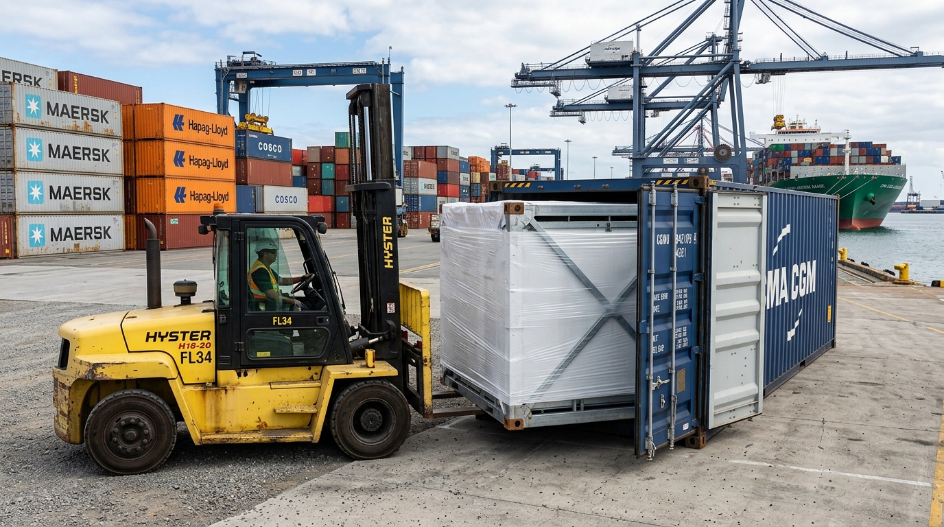 40HQ Marine Container Freight Loading